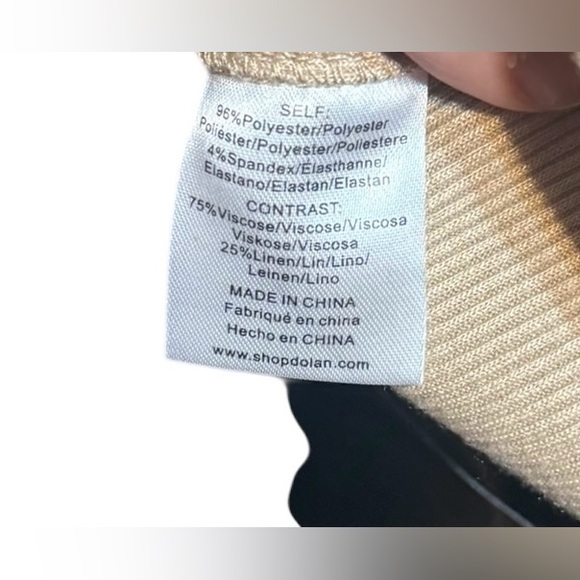 Anthropologie Dolan One Shoulder Embroidered Top NWT Size Large - Picture 5 of 5